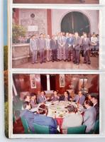 1986 A Kína és Magyarország közötti kereskedelmi egyezmény aláírásáról fotóalbum Dr. Juhász Béla bel...