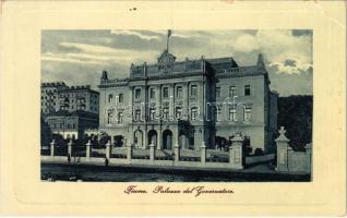 Fiume, Rijeka; Palazzo del Governatore / Kormányzósági palota / Governors Palace. W.L. Bp. 4015. 1910/13. (EK)