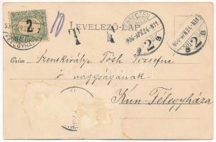 1906 Segesvár, Schässburg, Sighisoara; megyeház. Fritz Teutsch 718. / county hall (Rb)