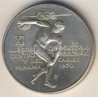 Panama Köztársaság 1970. 5B Ag "11. Közép-Amerikai és Karibi Játékok" T:1-