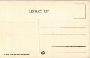 Beckó, Beczkó, Beckov; Evangélikus templom és paplak, vár / hrad / Lutheran church and rectory, cast...