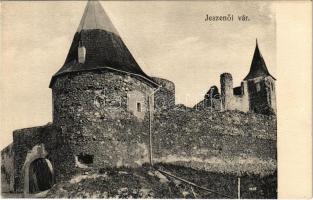 Homonna, Humenné; Jeszenői (Várjeszenő) vár. Hossza Gyula kiadása / Jasenovsky hrad / castle (fa)