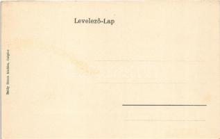 Galgóc, Hlohovec; Gróf Erdődy várkastélya. Bródy Simon kiadása / castle