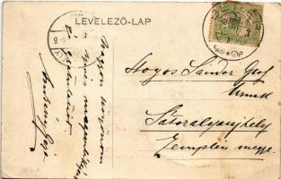 1907 Betlér, Betliar (Rozsnyó, Roznava); Gróf Andrássy kastély északi oldala. Falvi Jenő kiadása - A...