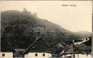 Barkó, Brekov (Homonna, Humenné); várrom. Hossza Gyula kiadása / Hrad Brekov / castle ruins (fa)