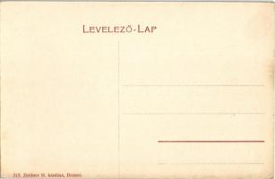 Brassó, Kronstadt, Brasov; Árokmente, Graft részlet, utca. Zeidner H. 319. / Graft, street