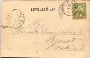 1904 Dézna, Dezna; A századik menyasszony sírkeresztje a déznai várhegyen / Cetatea Dezna / castle h...