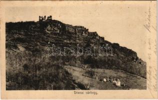 1904 Dézna, Dezna; várhegy / Cetatea Dezna / castle hill