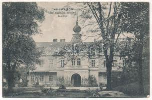 1913 Temesvajkóc, Vlajkovac, Vlaicovat, Wlajkowatz, Vlaikovetz, Vlaikovecz; Gróf Bissingen Rezsőné kastély / castle (Rb)