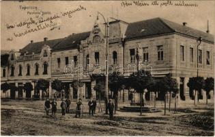 1913 Tapolca, Pannonia szálló, Kemény áruháza. Löwy B. kiadása (r)