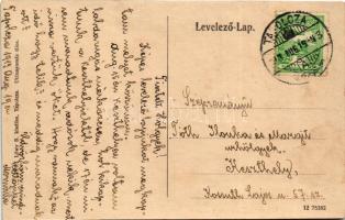 1913 Tapolca, Pannonia szálló, Kemény áruháza. Löwy B. kiadása (r)