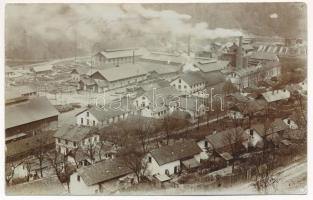 1907 Anina, Stájerlakanina, Steierdorf; vasgyár és munkáslakások / workers colony of the factory. photo