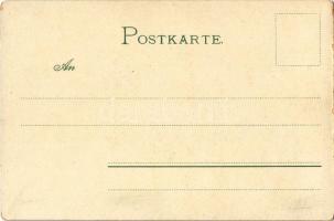 Fr. Stadt. Hamburg / coats of arms of Hamburg. Verlag v. Paul Kohl No. 7. litho (EK)