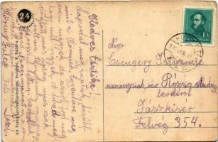 1935 Galánta, vasútállomás. Vasúti levelezőlapárusítás 321. / railway station (EK)