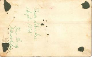 1935 Vízakna, Salzburg, Ocna Sibiului; fürdővendég a parkban / spa guests in the park. photo (ragasz...