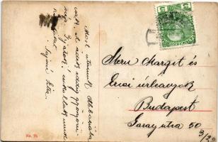 1910 Zagreb, Zágráb; Gunduliceva ulica, Marovska ulica, Aleksa Penic, Tretinjak kroja, Obzor / utca,...