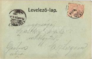 1899 (Vorläufer) Ránkfüred, Rank-Herlány, Ránkherlány, Rank Herlein, Herlany (Kassa, Kosice, Kaschau...