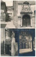 Kassa, Kosice; - 12 db RÉGI fotó képeslap Győri és Boros fényképészektől / 12 pre-1945 photo postcards