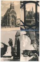 Kassa, Kosice; - 12 db RÉGI fotó képeslap Győri és Boros fényképészektől / 12 pre-1945 photo postcar...