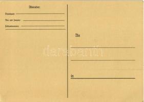 Deine Arbeit sichert den Sieg! / WWII German military field postcard, NSDAP German Nazi Party workin...