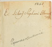 Cicero Marcus Tullius: Marci Tullii Ciceronis, Epistolarum familiarium libri XVI. [Kassa] Cassoviae....