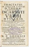 Berzeviczi, (György) Georgius: Tractatus in tertiam partem D. Thomae de augustissimo incarnati verbi...