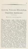 Dóczy József: Európa tekíntete Jelenvaló Természeti, Míveleti, és Kormányi Állapotjában. VIII.: Aust...