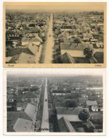 Öcsöd - 2 db RÉGI város képeslap / 2 pre-1945 town-view postcards