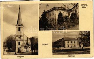 1944 Dömös, MFTR üdülő, Templom, Szálloda (EK)