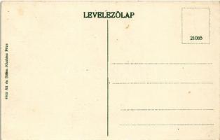 Pécs, Király utca, villamos a Főpályaudvar felé, megállóhely, Molnár János csemege és fűszer üzlete,...