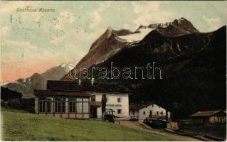 1907 Casere, Kasern (Südtirol); Gasthaus Kasern / mountain hotel and restaurant