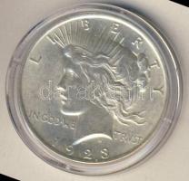 USA 1923. 1$ Ag "Peace" T:2+