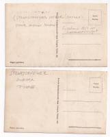 Strohschneider Artúr testnevelés tanár kötéltáncos mutatványa a fiumei színház felett + portréja - 2...