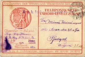1917 K.u.K. I.R. 6. Zu Gunsten des Witwen und Waisenfonds des I.R. 6. / A cs. és kir. 6. gyalogezred...