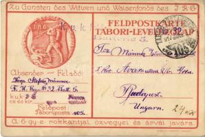 1917 K.u.K. I.R. 6. Zu Gunsten des Witwen und Waisenfonds des I.R. 6. / A cs. és kir. 6. gyalogezred...