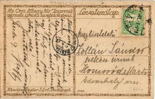 1913 Karácsony. Az Orsz. Magy. Kir. Iparművészeti Iskola levelezőlapjai. Rigler J. E. rt. 2022. / Un...