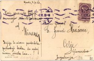 1920 Viennese Art Nouveau / Herzliche Ostergrüsse! M. Munk Wien Nr. 1052. s: Mela Koehler (r)