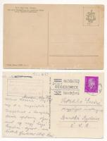 8 db RÉGI első világháborús katonai képeslap, német Zeppelin léghajók, Krupp ágyú / 8 pre-1945 Germa...