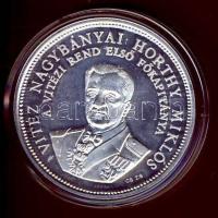 2004. "Vitéz avatás emlékére - Horthy Miklós" Ag emlékérem 31,32g T:PP