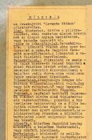 1942 Helyszínrajz az érsekújvári levente otthon tervezéséhez, 1:500, kartonra kasírozva, 63×43 cm