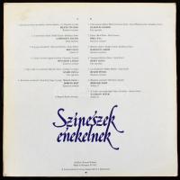 Színészek énekelnek. Vinyl, LP, Album, Qualiton 1982 VG+
