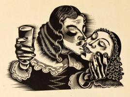 Molnár C. Pál: Cyrano de Bergerac. Magyar Grafikusok Könyvei. V. Bp., [1944], Szépmíves Műhely,(Kiss...