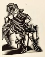 Molnár C. Pál: Cyrano de Bergerac. Magyar Grafikusok Könyvei. V. Bp., [1944], Szépmíves Műhely,(Kiss...