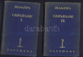 ~1925 Knut Hamsun: Csavargók regénye két kötetben Pantheon kiadásban és A Szenvedők vígasztaló és felbátorító könyvecskéje a lazarista-missiótársaság kiadásában