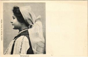 Szelistye, Salistea Sibiului, Saliste; Salisteanca. Nicolae N. Tintea / népviselet / folklore