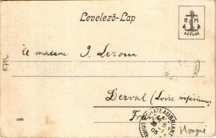 1905 Bánffyhunyad, Huedin; Bánffy-Hunyadi népviselet, erdélyi folklór / Transylvanian folklore (EK)