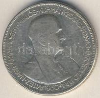1930. 5P Ag "Horthy jobbra" T:3 k.