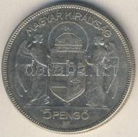 1930. 5P Ag "Horthy jobbra" T:3