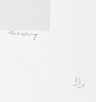 Banksy: Feed me with love. Ofszet litográfia, papír, jelzett a nyomaton, "POW Printmaking"...