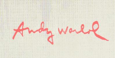 Andy Warhol (1928-1987): Batman. Ofszet litográfia, papír, jelzett a nyomaton. Kézzel sorszámozott 1...